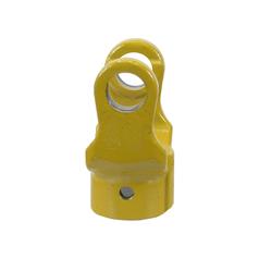 PTO Yoke - Keyed Yoke (U/J Size: 27 x 74.5mm) Bore Ø35mm, Key Size: 10mm. 2