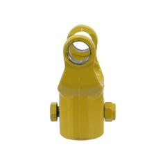 PTO Yoke - Interfering Clamp Bolt (U/J Size: 22 x 54.8mm) Bore Ø25mm, Key Size: 8mm. 2