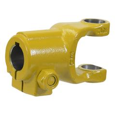 PTO Yoke - Interfering Clamp Bolt (U/J Size: 22 x 54.8mm) Bore Ø25mm, Key Size: 8mm. 3