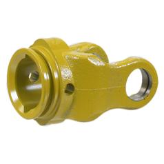 PTO Tube Yoke (U/J Size: 27 x 74.5mm) Profile: Lemon, Size: 48 x 41 x 3mm, Ref: 1. 3