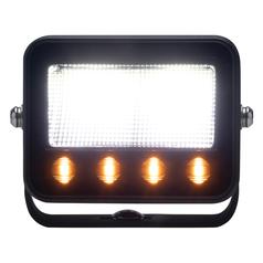 LED Work Light – High Power LED with Warning Light,  Flood Beam, Lumens Raw 3600, 9-36V 1