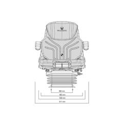 GRAMMER Luftsuspensionssitz - MSG95G/731 8