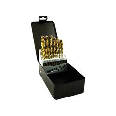Kit de broca de titânio HSS 25 un. 1