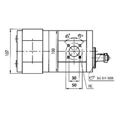 Tandem Hydraulic Pump 9