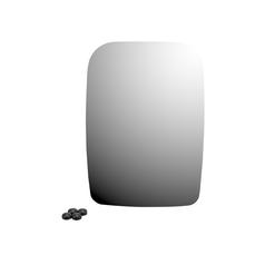 Replacement Mirror Glass - Rectangular, (Convex), 303.5 x 214.5mm 1
