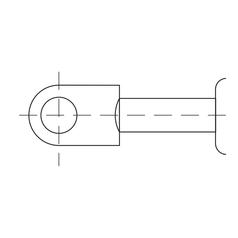 Gas Strut,  Total length: 365mm 2