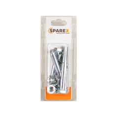 Agripak 6 pcs. Metric Bolt, M10x80mm 1