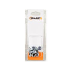 Agripak 10 pcs. Coarse Lock Nut M8x1.25mm 1