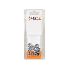 Agripak 10 pcs. Coarse Nut M8x1.25mm 1
