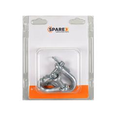 Agripak 2 pcs. D Shackle Pin 10mm Jaw 18mm 1
