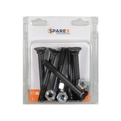 Agripak 6 pcs. Countersunk Bolt & Nut M12 x 100mm 1