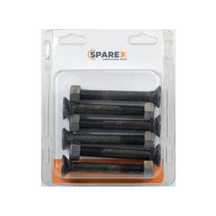 Agripak 6 pcs. Countersunk Bolt & Nut M12 x 90mm 1