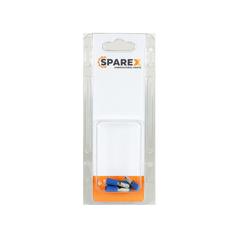 Agripak 6 Stk. Kabelschuh - Stecker, 4.0mm, Blau 1