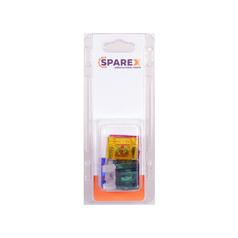 Agripak 7 pcs. Maxi-bladsäkring 20, 30, 40, 50, 60, 70, 80A Sortiment 1