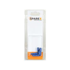 Agripak 6 un. Terminal 6.3mm, Azul 1