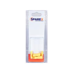 Blister 6 pzas. Terminal Hembra, 6.3mm, Amarillo 1