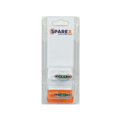 Polttimo (LED) C5W, 12V, 1W, SV8.5-8 (Agripak 2 pcs.) 1