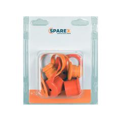 Agripak 4 pcs. Sparex Dust Cap 1/2\'\' Orange 1