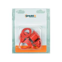 Agripak 4 pcs. Sparex Dust Cap 1/2\'\' Red 1