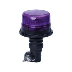 LED Beacon, Purple, Flexible Pin 12-24V 1