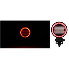 FlexiGlow Work Light, Round LED Multi-coloured, 2400 Lumens Raw, 12-24V 5