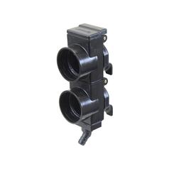 TARV Oil Collection System Double unit 55mm spacing without visual indicators, 45 Degrees 2