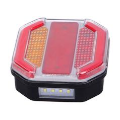 LED Rear Combination Light, Function: 4, Brake / Tail / Indicator / Number Plate, 12-24V 3