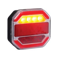 LED Rear Combination Light, Function: 4, Brake / Tail / Indicator / Number Plate, 12-24V 5