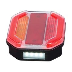 LED Rear Combination Light, Function: 4, Brake / Tail / Indicator / Number Plate, 12-24V 7