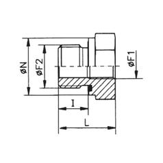Racord BSP 1/2\'\' x 1/4\'\' 4
