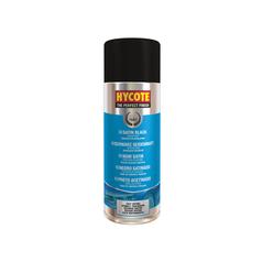 Hycote Satin Black  Paint 400ml 1