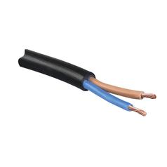 Electrical Cable - 2 Core, 1.5mm² Cable, Black (Length: 1M), (Reel) 1