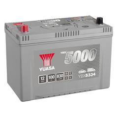 Yuasa YBX5334 12V 100Ah 830A Batterie High Performance SMF 1
