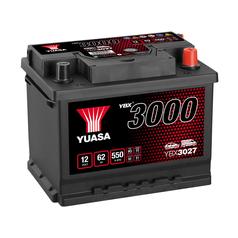 Yuasa YBX3027 12V 62Ah 550A SMF Batteria 1
