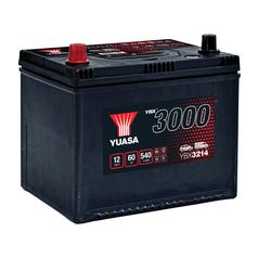 Yuasa YBX3214 12V 60Ah 540A SMF Batteria 1