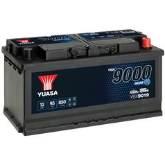 Yuasa YBX9019 12V 95Ah 850A AGM Start Stop Plus Batterie 1