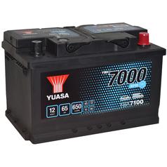 Yuasa YBX7100 12V 65Ah 650A EFB Start Stop Batterie 1