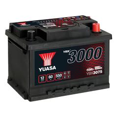 Yuasa YBX3075 12V 60Ah 550A SMF Batterie 1