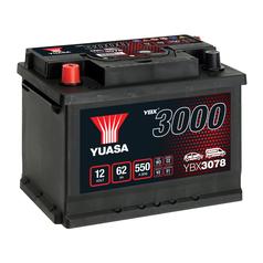 Yuasa YBX3078 12V 62Ah 550A SMF Batterie 1