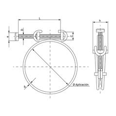 Double Wire Ø68.5-76mm 2