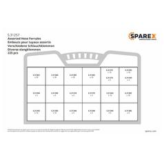 Hose Ferrules (Handipak 225 pcs.) 1