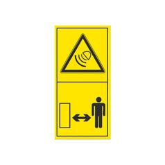 W/LABEL-RADAR SENSOR 1