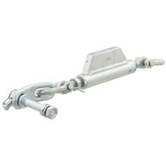Stabiliser Chain - D-Shackle Ø13mm - Thread Ø16mm - Min. Length:445mm -  3/4 UNC 1