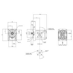Single Hydraulic Pump 340510A1 2
