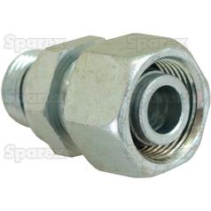 Hydraulic Metal Pipe Stud Coupling M26X1,5 / 22L 3