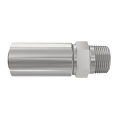 Parker NPTF Hose Insert 3/8\'\' x 1/4\'\' - 18TPI Male Straight Taper 1