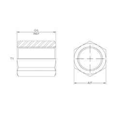 Hydraulikadapter 1\'\' BSP Fast Hun 3