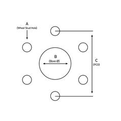Wheel Rim, Rim Size: 8\'\' x 16\'\'. 3