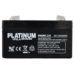 Battery PAGM1.3-6, 6V, AH Capacity @20HR: 1.3 1