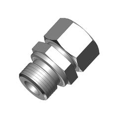METAL PIPE FITTING GEV16SR1/2 2